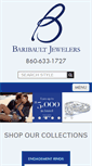 Mobile Screenshot of baribaultjewelers.com